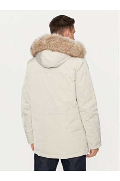 Geox geox Men's Parka M4628F-T3148 Ecru