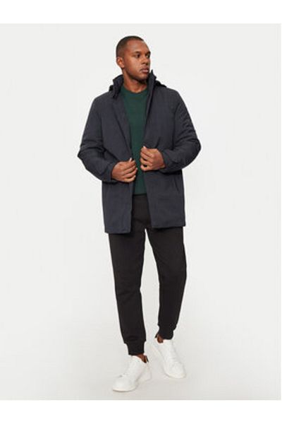 Geox geox Men's Winter Jacket M4620M-T3162 Navy Blue