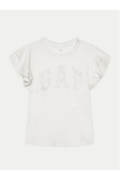 GAP Tricou pentru fete 883254 Alb