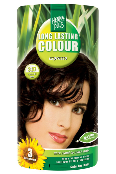 Hennaplus Vopsea de par permanenta Hennaplus fara parabeni Long Lasting Colou...