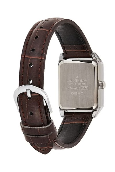 Casio Women's Leather Analog Wrist Watch