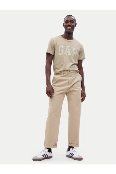 GAP Men's T-Shirt 663921-01 Beige