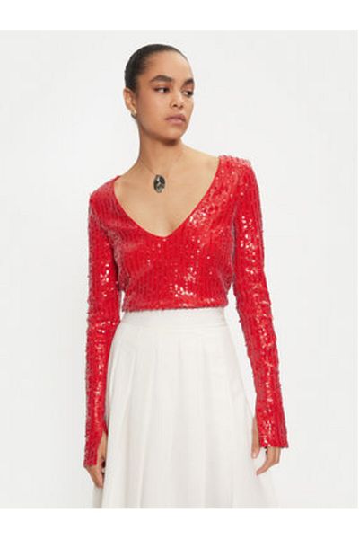ROTATE Women's Blouse 1131493017 Red