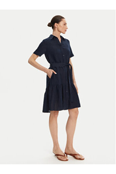 Gant Women's Shirt Dress 4503434 Navy Blue