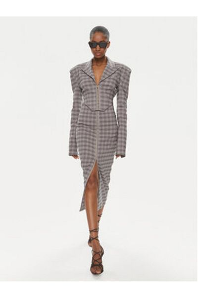 ROTATE Women's Pencil Skirt 1122772947 Gray