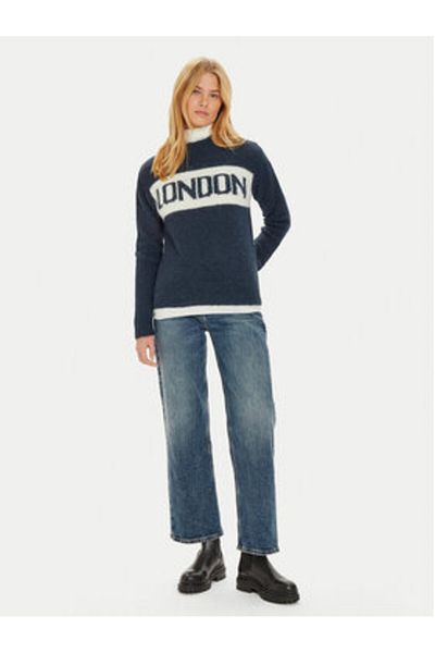 Pepe Jeans Pulover de damă PL702227 Bleumarin