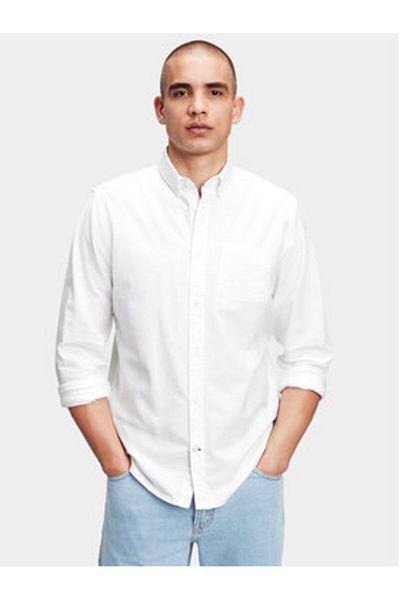 GAP Cămașă bărbătească 619568 Albă