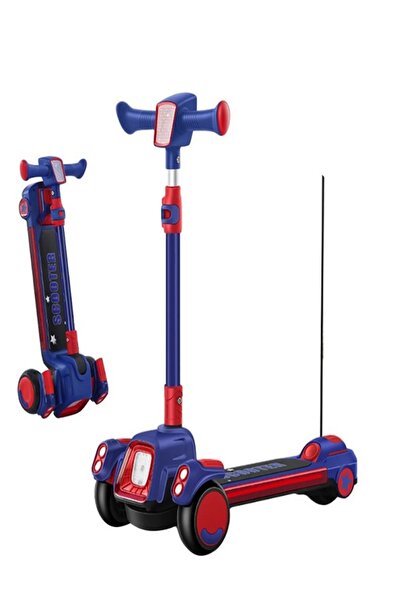 rexa سكوتر للأطفال بثلاث عجلات - ارتفاع قابل للتعديل مع عجلات من البولي يوريث...