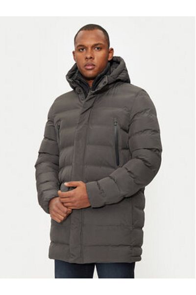 Geox Men's Winter Jacket M4628L-T3128 Gray