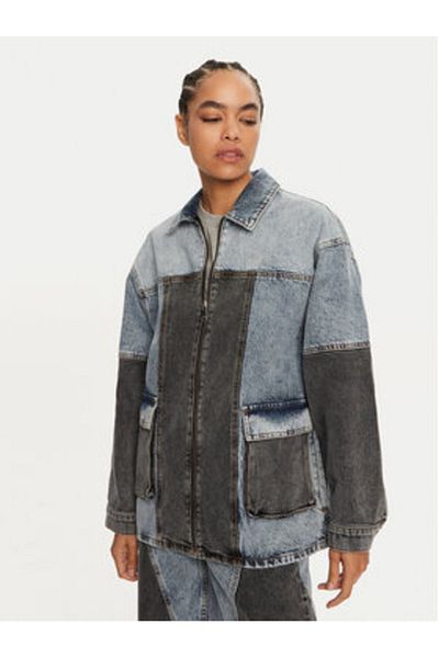 ROTATE Jachetă din denim pentru femei 1128221603 albastră