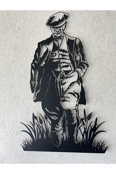 Atatürk Portrait Metal Wall Decor, Great Leader Atatürk Figure, Wall Decor,