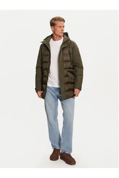 Geox Men's Winter Jacket M4628K-TC188 Khaki