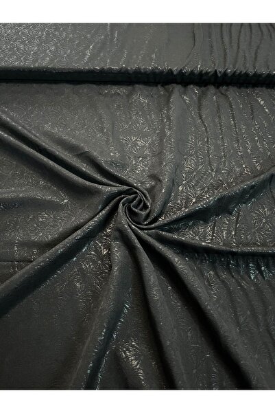 XX Sarona Fabrics-Siyah Çıtır Çiçek Desen Sıcak Baskılı-Pantolon/Ceket/Elbise...