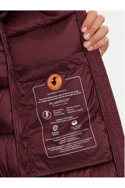 SAVE THE DUCK Women's Winter Jacket D40279W-IRIS19 Burgundy