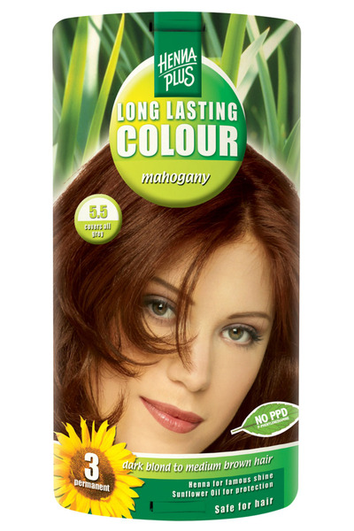 Hennaplus Vopsea de par permanenta Hennaplus fara parabeni Long Lasting Colou...