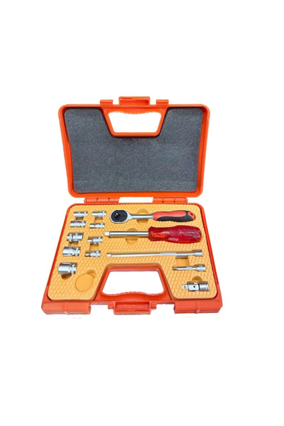 Rico 006-Rc1014 16 Piece Socket Set
