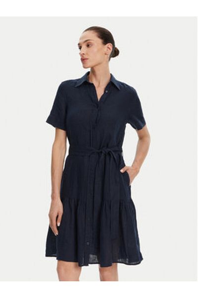 Gant Rochie tip cămașă pentru femei 4503434 Albastru marin