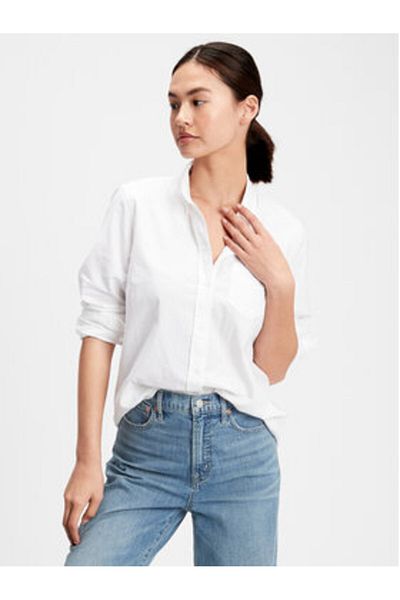 GAP Cămașă de damă 269247 Alb