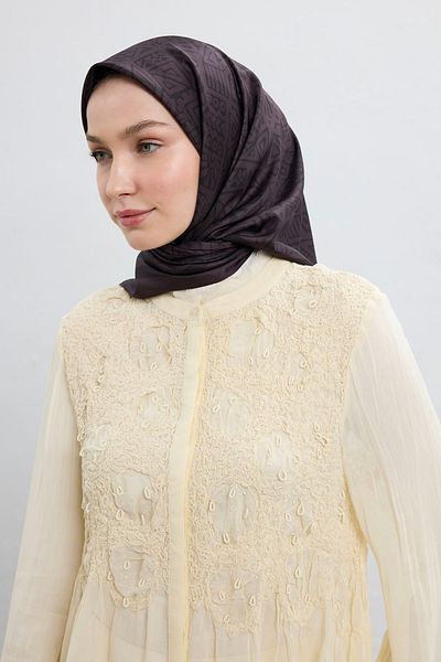 Qef Twill Silk Scarf - Tina Brown