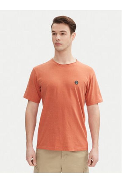 Indicode Tricou bărbătesc INCARLSIN 41-121 Portocaliu