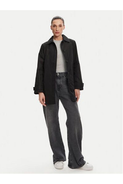 Geox Women's Trench Coat W5520N-T3111 Black