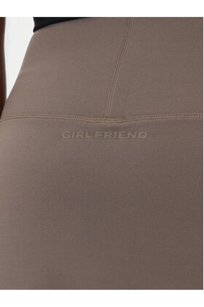 Girlfriend Collective Fustă mini pentru femei 4045 bej