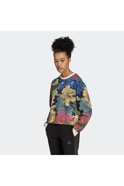 adidas ADIDAS women's sweatshirt W AOP SWT - HI0027