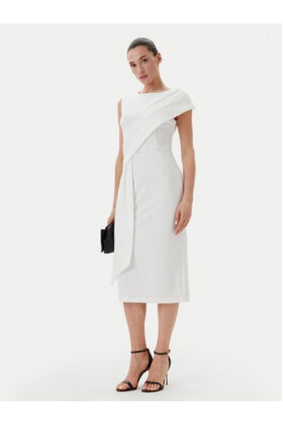RINASCIMENTO Women's Cocktail Dress CFC0019923002 White