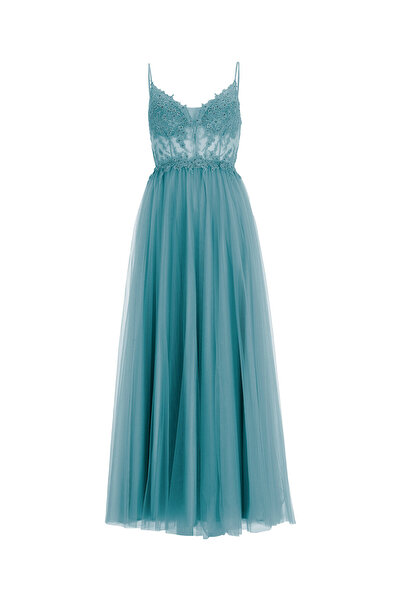 Hey Kyla Women's Evening Dress 5AI059HK Turquoise