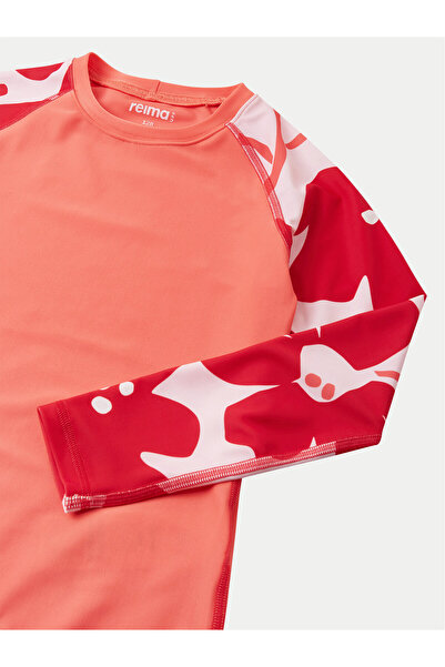 Reima Girl's Swim Shirt 5200140A Red