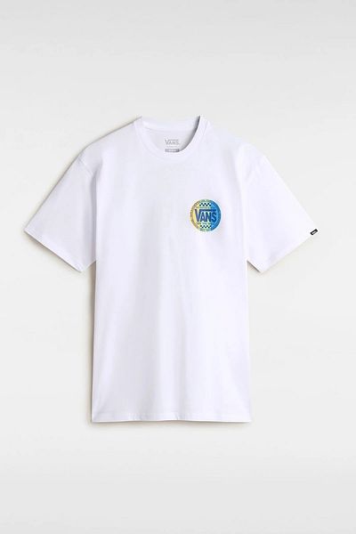 Vans Retro Co Ss Men's White Tshirt Vn000M6Rwht1