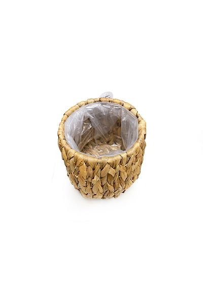 sever ithalat Natural Wicker Flower Pot/Flower Basket – Decorative and Stylish Design with Waterproof Inner Coating