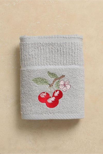 Ellia Soft Prosop de mână și față brodat Afrodisias 40x70 cm |   Dote și prosoape de bucătărie