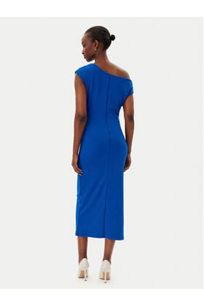 RINASCIMENTO Rochie de cocktail pentru femei CFC0019898002 albastră
