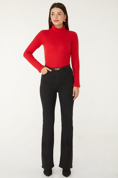 TOFİSA Ribbed Badi Red - 26537