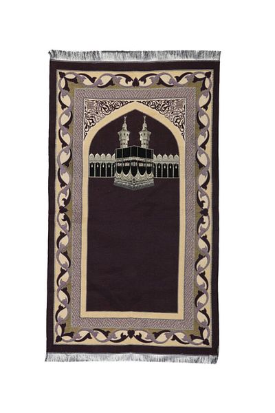 MANASEK Centered Square Bag Cotton Prayer Mat (115 x 67 cm)