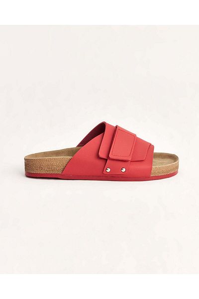 Chirpy Women's Summer Wide Single Strap Casual Slippers
