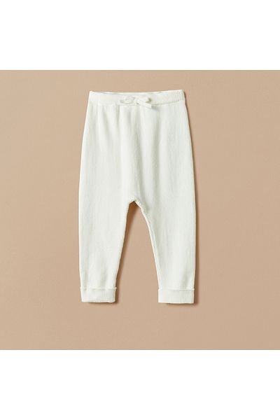 Juniors Ribbed Leggings With Elasticated Waistband