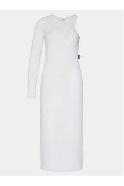 Replay Rochie tricotată pentru femei W9074 .000.23587 Alb