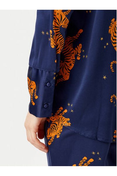 Hunkemöller Pijamale pentru femei hunkemoller 300784 Albastru marin