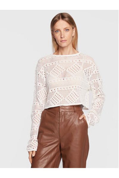 Gina Tricot Women's Sweater 18423 White