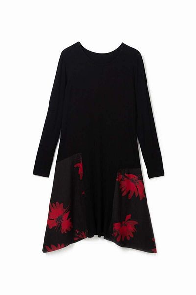 Desigual Floral peak dress
