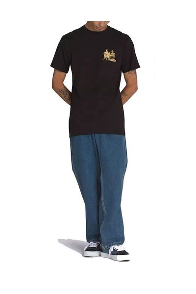 Vans Ανδρικό μαύρο μπλουζάκι Fine Dining Ss Vn000m6bblk1