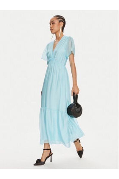Haveone Rochie de vară pentru femei AFF-L013 Albastră