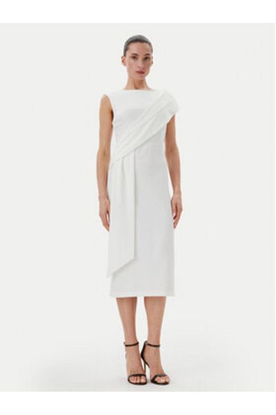 RINASCIMENTO Women's Cocktail Dress CFC0019923002 White