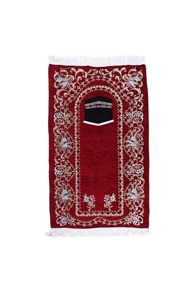 MANASEK Surroundings Polyester Prayer Mat (68 X 115 Cm)