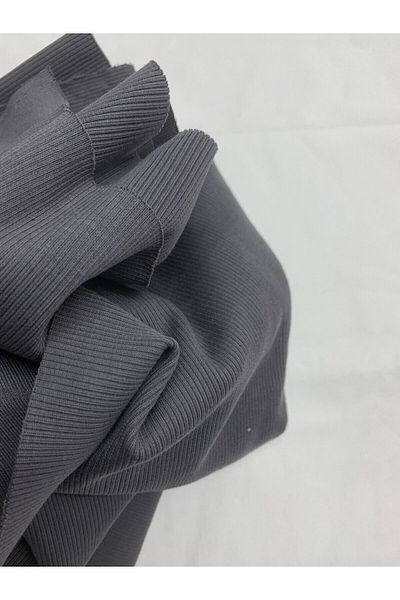 Yiğit Kumaş Smoked Camisole (Ribana) Fabric, Piece 120X140 cm