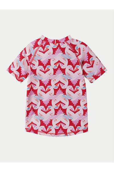 Reima Girl's Swim Shirt 5200134B Red