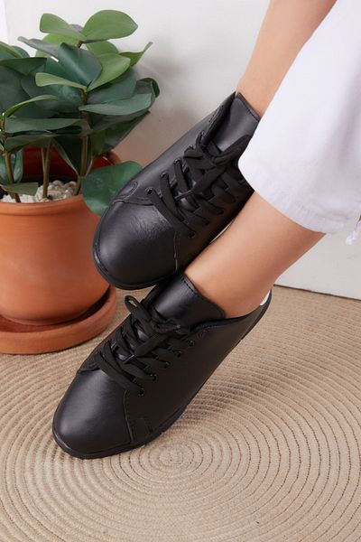 TOFİSA Women's Syh Black White Sports Shoes - 22076