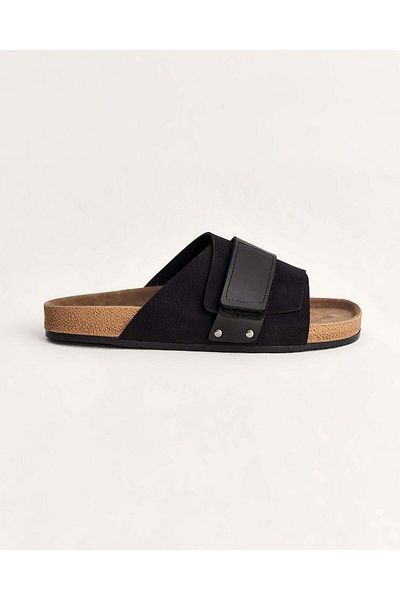 Chirpy Men's Summer Wide Single Strap Casual Slippers